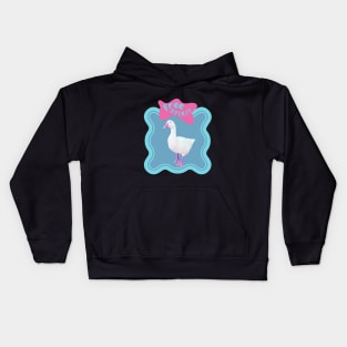 Free spirit duck Kids Hoodie